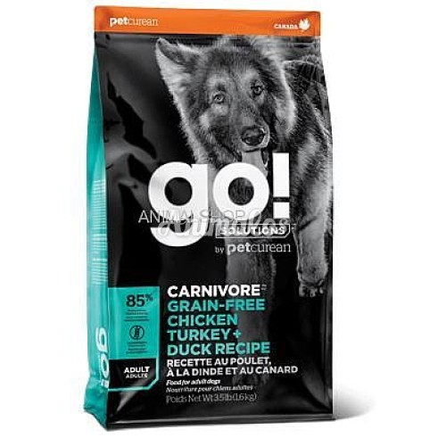 גו! קרניבור לכלב עוף הודו וברווז 10 ק"ג